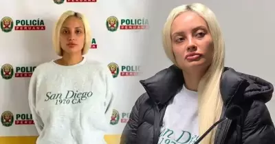 Fiscal�a pide prisi�n preventiva para Nadeska Widausky.