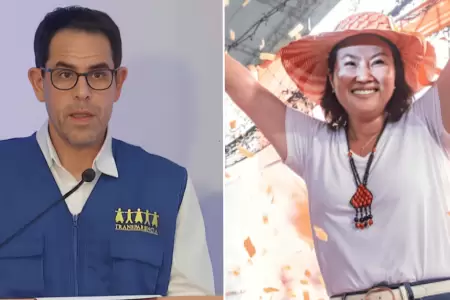 Transparencia se pronuncia tras eventual victoria de Keiko en segunda vuelta