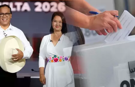 Qui�n gan� en tu mesa de sufragio: �Keiko Fujimori o Roberto S�nchez?