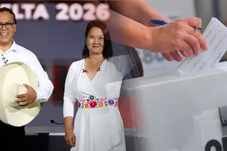 Qui�n gan� en tu mesa de sufragio: �Keiko Fujimori o Roberto S�nchez?