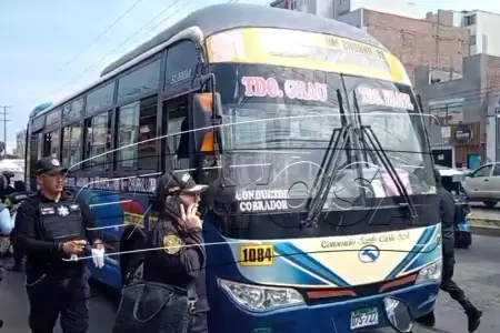 Pasajero es asesinado dentro de un bus de la 91 en Chorrillos.