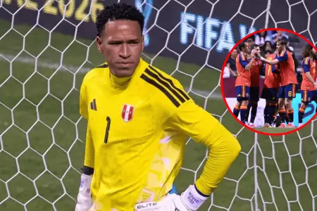 Pedro Gallese fue autocr�tico tras garrafal autogol ante Espa�a