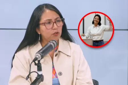 La congresista se�al� que escenario electoral ser�a distinto sin Fujimori.