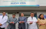 Minsa inaugura Centro de Salud Mental en San Juan de Lurigancho que beneficiará a más de 180 mil personas