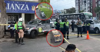 Dos asesinatos sacudieron Chorrillos en menos de 5 minutos.