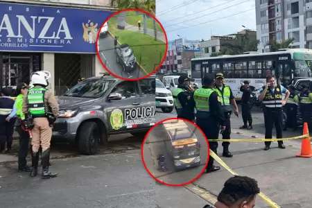 Dos asesinatos sacudieron Chorrillos en menos de 5 minutos.