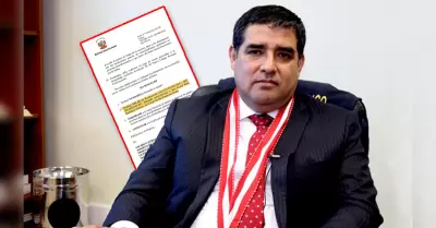 Magistrado fue se�alado de alertar a 'Los Cuellos Blancos' interceptaciones de l