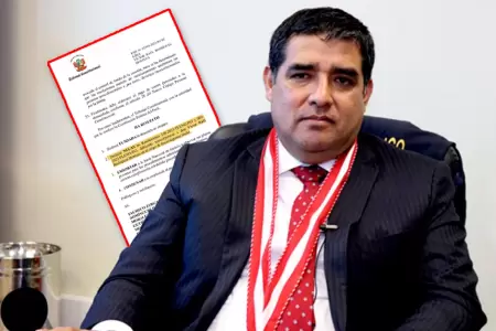 Magistrado fue se�alado de alertar a 'Los Cuellos Blancos' interceptaciones de l