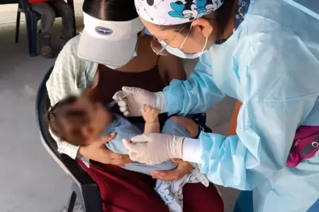 Medidas sanitarias en Tacna.