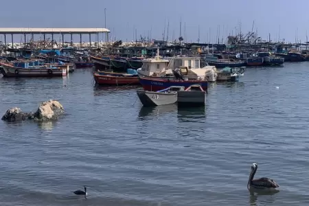 Oleajes an�malos en Tacna.