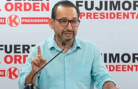 Jefe de personeros de Fuerza Popular.