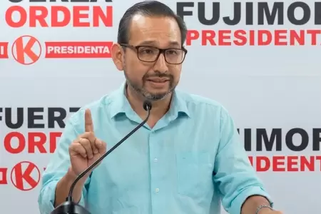 Jefe de personeros de Fuerza Popular.