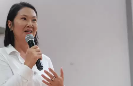 Keiko Fujimori reafirma que su eventual gobierno solo durar� cinco a�os