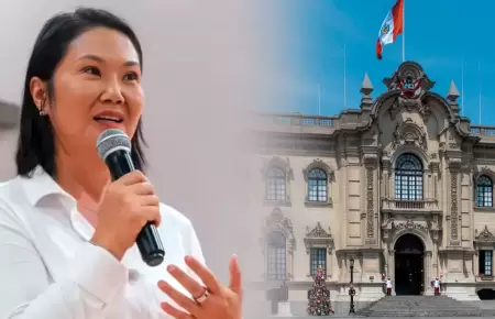 Keiko Fujimori reafirma que su eventual gobierno solo durar� cinco a�os
