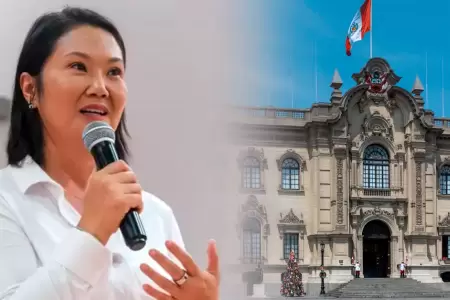 Keiko Fujimori reafirma que su eventual gobierno solo durar� cinco a�os