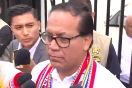 Roberto S�nchez se pronunci� ante recientes resultados de ONPE.
