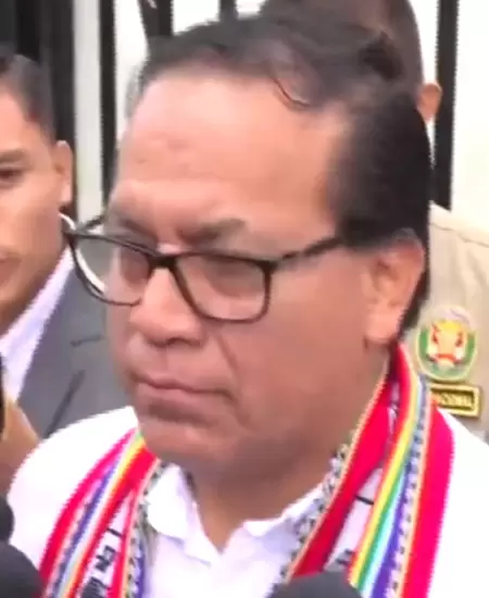 Roberto S�nchez se pronunci� ante recientes resultados de ONPE.