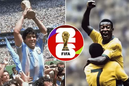 Maradona y Pel� ser�n homenajeados en la apertura del Mundial 2026