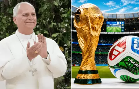 Papa Le�n XIV env�a un mensaje a un d�a del inicio del Mundial 2026