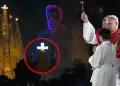 Le�n XIV en Espa�a: Papa bendice e inaugura la Torre de Jesucristo de la Iglesia de la Sagrada familia
