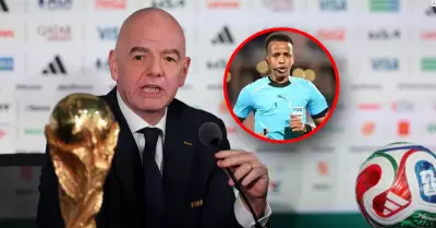 Infantino causa pol�mica por declaraciones tras caso de �rbitro FIFA.