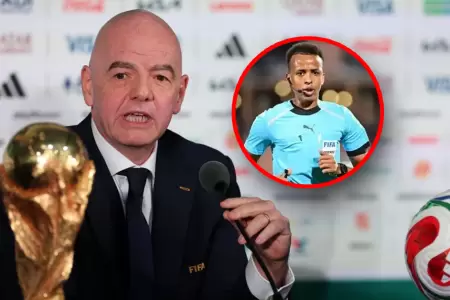 Infantino causa pol�mica por declaraciones tras caso de �rbitro FIFA.