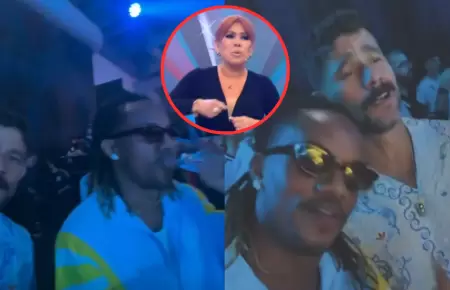 Andr� Carrillo se va de fiesta junto a Yaco Eskenazi