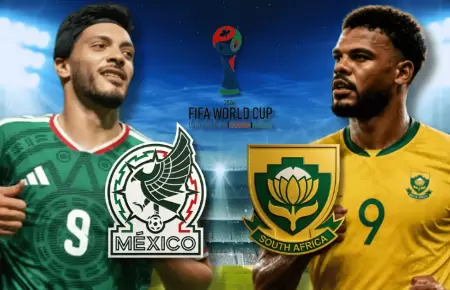M�xico y Sud�frica se enfrentan en el partido inaugural del Mundial 2026
