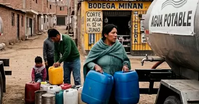 Corte de agua en Lima el 12 de junio.