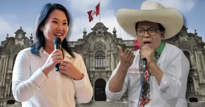 Keiko Fujimori y Roberto S�nchez env�an saludos por el D�a del Padre.