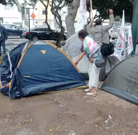 Municipalidad de Jes�s Mar�a se disculpa con manifestantes de JP.