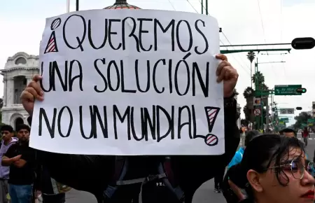 Protestas en el mundial.
