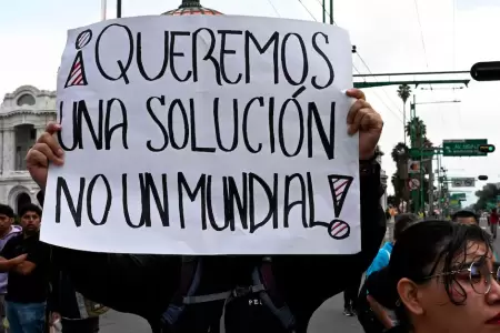 Protestas en el mundial.