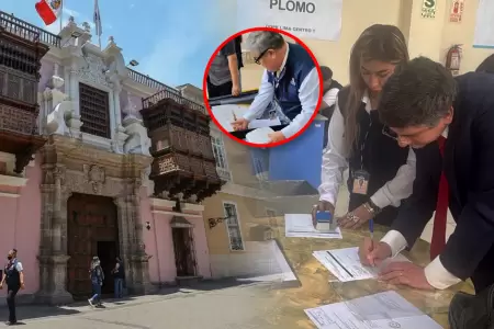 Canciller inform� que despliegue de material extranjero concluy�.