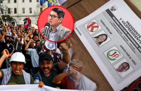 Arenas cuestion� llamados a protestas ante conteo de votos adverso.