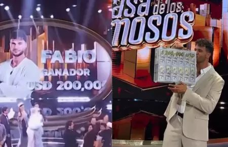 Fabio Agostini gan� 'La Casa de los Famosos'