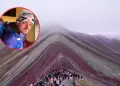 Cusco: Turista estadounidense desaparece tras dirigirse a la famosa Monta�a de Siete Colores