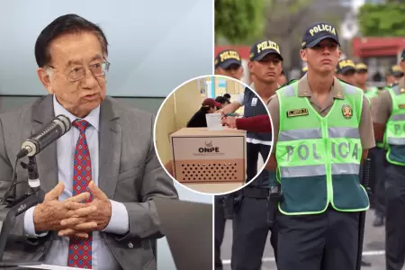 Balc�zar revela coordinaci�n con la PNP ante rechazo de resultados electorales