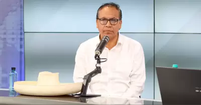 El candidato declar� sentirse ganador.