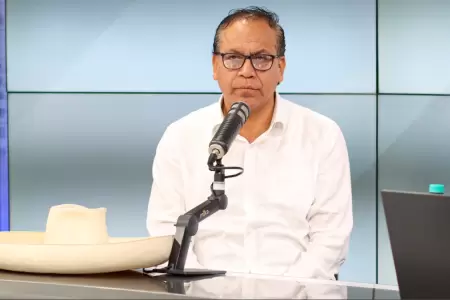 El candidato declar� sentirse ganador.