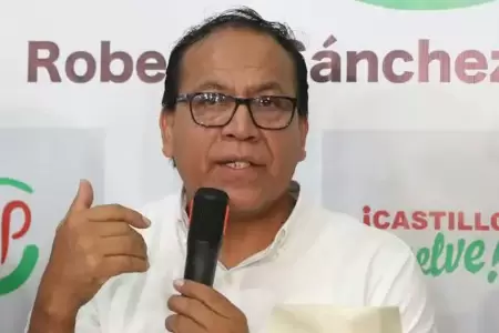 Roberto S�nchez rechaz� que se les califique de "fraudistas" ante recientes pedi