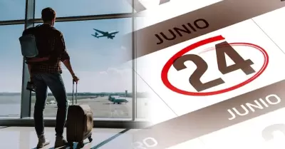 Feriado no laborable el 24 de junio.