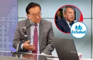 Jos� Balc�zar conf�a en que nuevo presidente de EsSalud "desmonte toda forma irregular y perversa" de la instituci�n