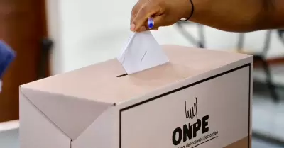 ONPE lleg� al 100 % de las actas procesadas.