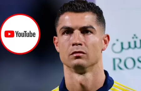Youtube presenta error al buscar nombre de Cristiano Ronaldo