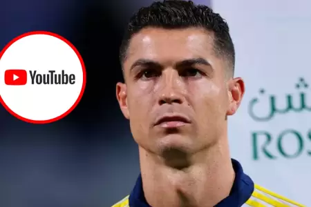 Youtube presenta error al buscar nombre de Cristiano Ronaldo