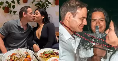 Mark Vito y su novia Leslie Echevarr�a se casaron en boda ancestral