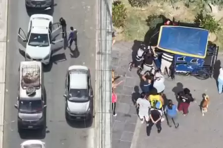 Capturan a integrantes de banda criminal en Cercado de Lima