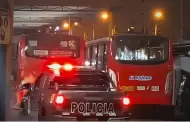 Bus de "El Rápido" es atacado con pasajeros a bordo en Carabayllo: dispararon hasta siete veces y dejaron nota extorsiva