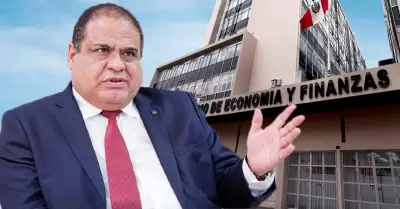 MEF sobre el d�ficit fiscal anualizado.